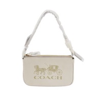 COACH Nolita 白色馬車款腋下包