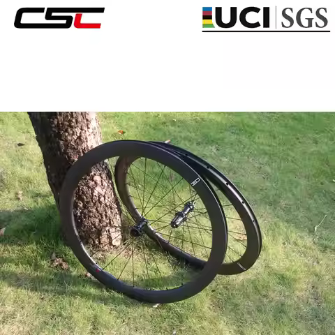 CSC DLR3.0 Ultralight 1280g Road Disc Carbon Wheelset 35 45 50 58mm 54t Ratchet System HUB Pillar TB