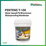 PENTENS T-100 (20KG) Water-Based PU Bituminous Waterproofing Membrane