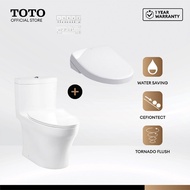 TOTO One Piece Toilet Bowl C889CDESI with Washlet TCF47360GSG SET (Concealed Connection)