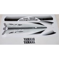 OLD RXZ BODY STICKER. YAMAHA RXZ MILE BODY STRIPING BLACK (CODE 9 BLACK)