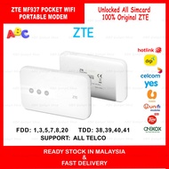 ZTE ORIGINAL MF937 PORTABLE POCKET WIFI UNLOCKED ALL SIMCARD d5 d6 q7 d921 r908 a8+ e5573 e5576 e557