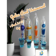 Universal Oval Glass 14oz, 16oz, 18oz, 22oz