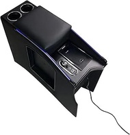 Car organizers and storage Compatible For Nissan NV200 waterproofs Front Console Box Wire less Charg