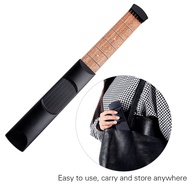 bakelili Dioche Portable Pocket Guitar Chord Trainer 6 String Fret Tool for Beginners Sapele Wood Bl