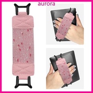 Auro Ergonomic PU Handle Strap For 6 7 8inch Tablets Secure AntiSlip Grip Design