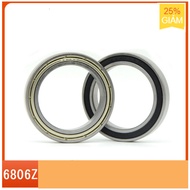 Bearing code 6806Z - 6806RS size 【30*42*7】mm bearing steel