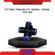PZA-04 PNEUMATIC FITTING CROSS MODEL PZA 04