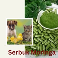 Kapsul Pil Moringa untuk haiwan kesayangan anda eczema sporo vitamin supplement