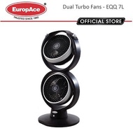 EuropAce Dual Blower 7 Turbo Fan - EQQ 7L / 1 year LOCAL WARRANTY SET