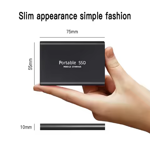 Portable SSD 16TB Original Hard Drive USB3.1 High Speed ​​Hard Drive Type-C SSD 2TB 4TB External SSD