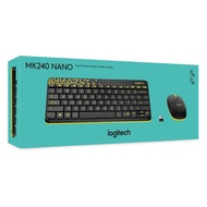 Logitech MK240 MK 240 Nano Wireless Keyboard Mouse Combo Official Warranty