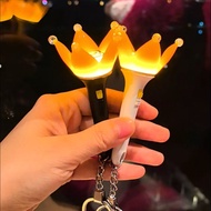 In BIGBANG Kpop Lightstick Keychain Mini Support Keychain Flower Flash Light Pendant Lightstick Gift