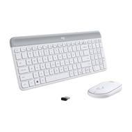 MK470 Slim Wireless Keyboard and Mouse Combo - Modern Compact Layout, Ultra Quiet, 2.4 GHz USB Recei