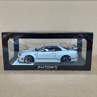 1/18 AutoArt Nismo R34 GT-R Z-Tune (Z-Tune Silver) Nissan Skyline GTR  77352