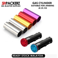 Upgrade Gas Cylinder Aluminium Gearbox Jinming J8 J9 J10 M4 Jin Ming Gel Ball Blaster Toys Upgrade Modified