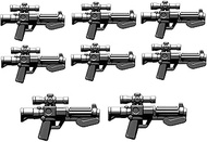 Brickarms F-11D Blaster Pack for Minifigures - 8 Pieces