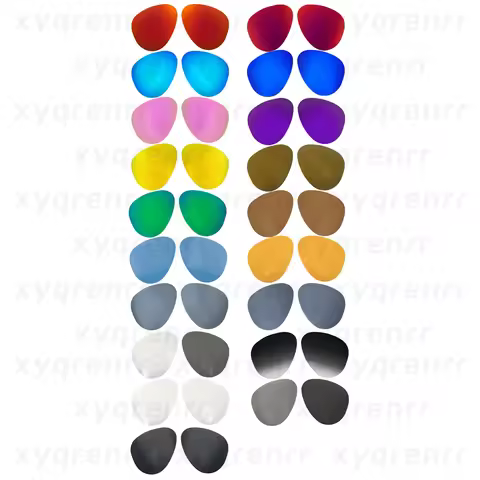 Xyqrenrr Polarized Replacement Lens fit Ray-Ban RB3025 Aviator Large Metal 55MM/58MM/62MM Width Vers