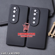 VIVO V40 5G VIVO V40 PRO CASE MACARON PRO CAMERA BLACK SOFTCASE BLACK VIVO V40 5G VIVO V40 PRO