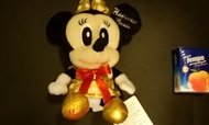 Disney Mickey Mouse Minnie 米奇老鼠 美妮 金色華麗造型 毛公仔