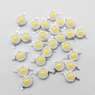 【WVH】-100Pcs LED Beads Natural White LED Light 1W High Power Lamp Chip 4000K LED Chip