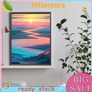 5D DIY Full Round Drill Diamond Painting Beautiful Mountains Rivers Kit Decor [littlestars1.sg]
