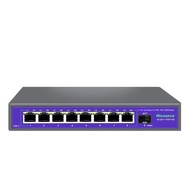 Hisource 4 8 พอร์ต 2.5G Ethernet Switch ไม่มี PoE เครือข่าย 2*10G พอร์ต SFP สําหรับกล้อง IP/กล้องวงจ