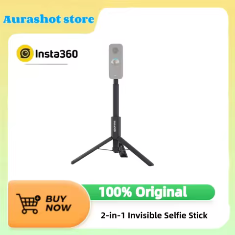 Insta360 2-in-1 Invisible Selfie Stick + Tripod For X4 X3 / ONE X2 / ONE RS / R / ONE X / GO 2 Acces