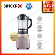 SINCERO SCP-300 Diamond Series High Speed Cooking 8 Blade Processor Blender + PWP Offer