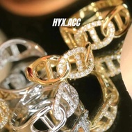 Women's Ring French Vintage Pig Nose Adjustable Ring