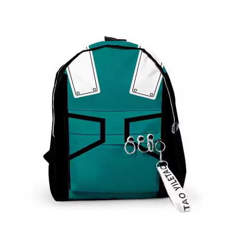 Backpack Boku No Hero Academia My Hero Academia Cosplay Backpack Canvas Student Schoolbag Unisex Tra