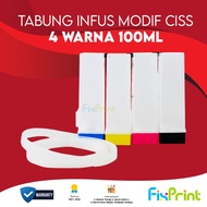 HP Epson Canon Printer CISS Modified Infusion Tube 4-Colorhp 100ml IP2770 MP287 2135 TS307 TS207