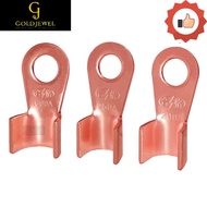 [MDJ]  10pcs/pack OT Cable Connector Kit, OT Type 10A-80A OT Wire Nose Terminal Crimp, Non-Insulated