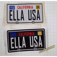 Ella USA Designs Sticker Cutting Overlapping Reflective #ellausa #ella
