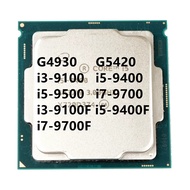 G4930 G5420 i3-9100 i5-9400 i5-9500 i7-9700 i3-9100F i5-9400F i7-9700F CPU Processor LGA 1151