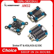 Hobbywing Xrotor AM32 45A/65A 4in1 G2 ESC & F7 Convertible Flight Controller Combo - Ideal forRC FPV