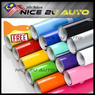 152x152CM (5x5feet) Color Glossy Vinyl Wrap Film Car Sticker Decals ⚡READYSTOCK⚡
