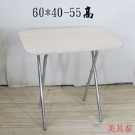 Internet Celebrity Dining Table Foldable Square Small High Table 60 70 80 High Foldable Table New New Home Storage