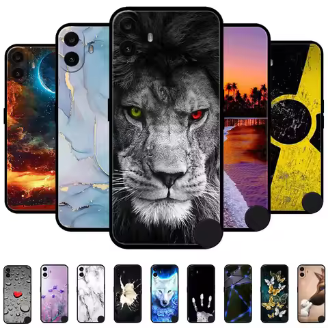 For Nothing CMF Phone 1 Case Shockproof Soft TPU Silicone Phone Cover For Nothing CMF Phone 1 Phone1