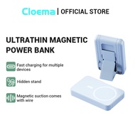 Cloema Mini powerbank 20000mAh Magnetic Wireless with Cable 5 in1 Fast Charging With Phone Stand Digital Display