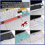 Lenovo ThinkPad x390 X250 X260 x270 x280 with brush keyboard silicone pad cover for laptop