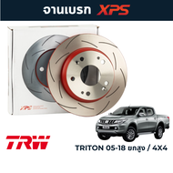 จานเบรกแต่ง TRW XPS (295mm) สำหรับ Mitsubishi Triton 2005-2019 ยกสูง และ  4x4 (ขับสี่)