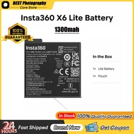 【Malaysia STOCK】Original Insta360 X6 Lite Battery （1300mAh）Supports continuous recording of 70 minut