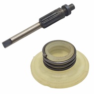 For Oil Pump Piston Plunger Shaft Lever Worm Gear Kit 435 440E 445 450 450E 340 345 350 EPA Saw 503 