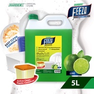 Hardex Feeza Dishwashing Liquid - Lime (5L) HFH-DWL-5L