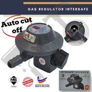 SIRIM INTERSAFE Auto Cut Gas Regulator LPG Automatic Gas Cylinder Head Kepala Gas