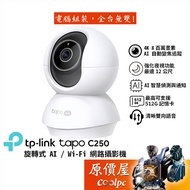 TP-Link Tapo C250 Rotating AI Home Protection/Wi-Fi Ip Camera/Monitoring Equipment/Original Price Ho