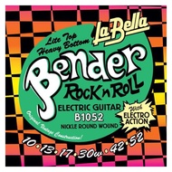 La Bella 10-52 Lite Top Heavy Bottom Bender Electric Guitar Strings Electric Guitar String/