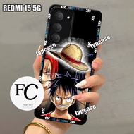 Rubber Softcase for REDMI 15 5G/ Motif image Latest REDMI 15 5G casing/kesing hp/sicone/silicone/cas