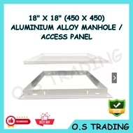 Access hole Aluminum alloy inspection port cover ceiling ceiling central air-conditioning gypsum board repair drain insp